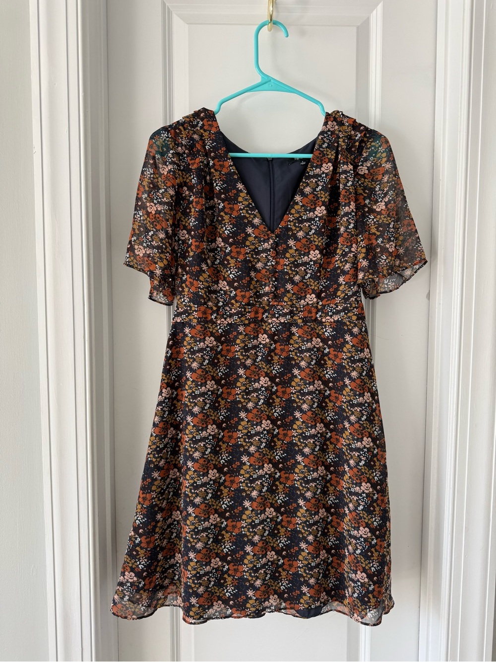 Madewell Floral Mini Dress